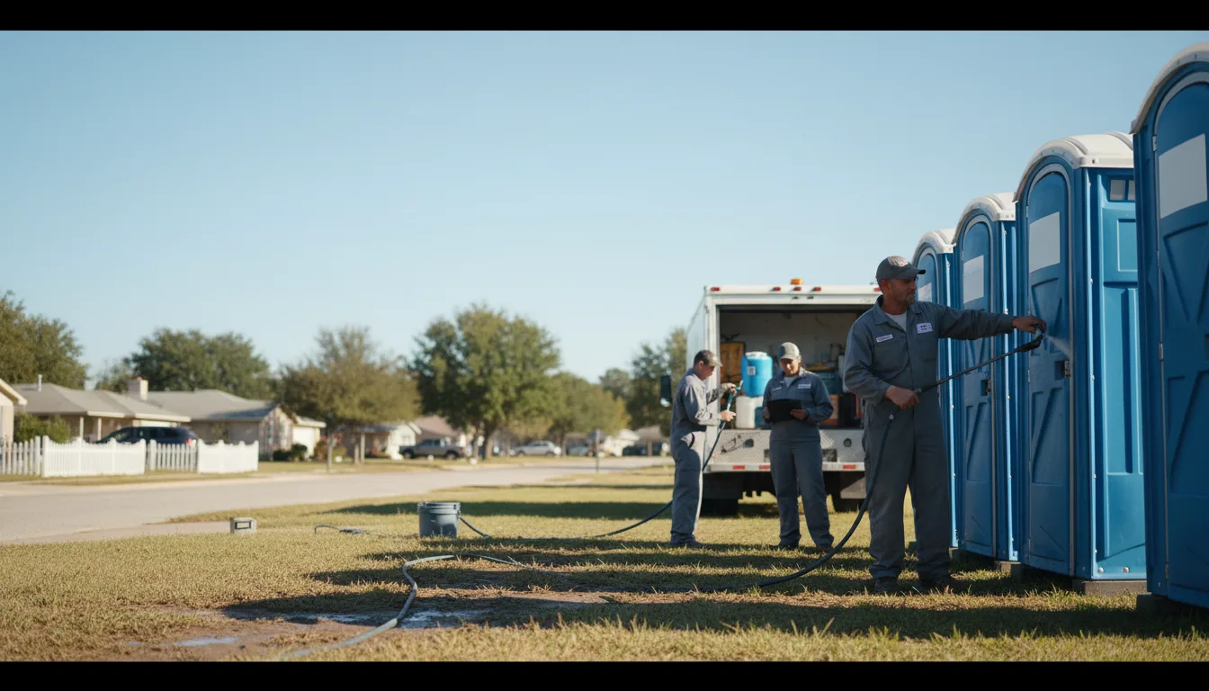 Long-Term Portable Toilet Rental in Orangeburg, SC near me